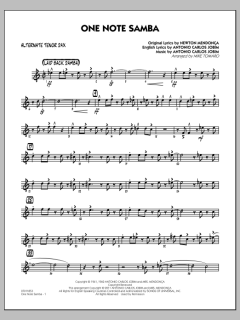 One Note Samba von Antonio Carlos Jobim (Download) 
