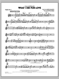 What I Did For Love von Marvin Hamlisch (Download) 