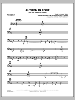 Autumn In Rome von Sammy Cahn (Download) 