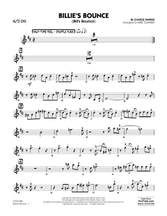 Billie's Bounce von Charlie Parker (Download) 