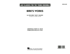 Birk's Works von Dizzy Gillespie (Download) 