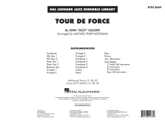 Tour de Force von Dizzy Gillespie (Download) 