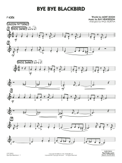 Bye Bye Blackbird von Mort Dixon (Download) 
