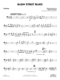Basin Street Blues von Spencer Williams (Download) 
