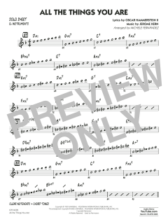 All the Things You Are von Jerome Kern (Download) 