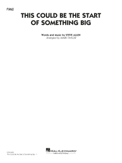 This Could Be the Start of Something Big von Steve Allen (Download) 