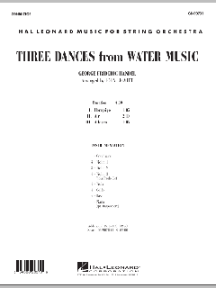 Three Dances from Water Music von Georg Friedrich Händel (Download) 