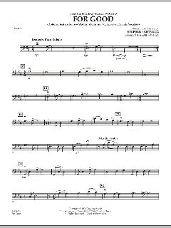 For Good (Duet Feature from Wicked) von Stephen L. Schwartz (Download) 