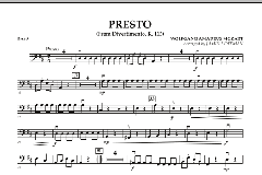 Presto from Divertimento KV 113 von Wolfgang Amadeus Mozart (Download) 