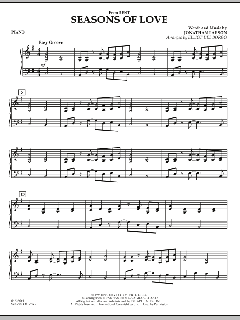 Seasons of Love von Jonathan Larson (Download) 