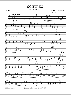 Scherzo from Symphony No. 4 von Ludwig van Beethoven (Download) 