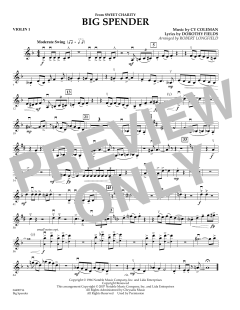 Big Spender von Cy Coleman (Download) 