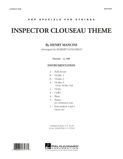 Inspector Clouseau Theme von Henry Mancini (Download) 