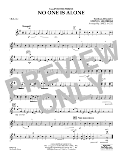 No One Is Alone von Stephen Sondheim (Download) 