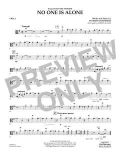 No One Is Alone von Stephen Sondheim (Download) 
