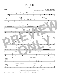 Fugue from String Quartet No. 1 von Charles Ives (Download) 