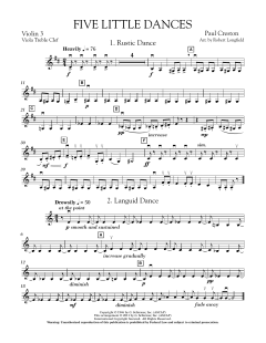 Five Little Dances von Paul Creston (Download) 