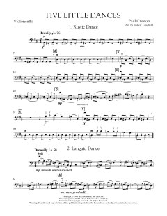 Five Little Dances von Paul Creston (Download) 