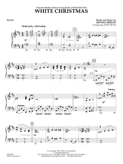 White Christmas von Irving Berlin (Download) 
