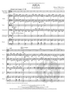 Aria (Cantilena) from Bachianas Brasileiras No. 5 von Hector Villa-Lobos 