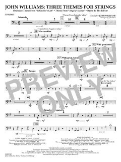 Three Themes for Strings von John Williams (Download) 