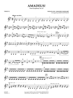 Amadeus! (Symphony Nr. 25) von Wolfgang Amadeus Mozart (Download) 
