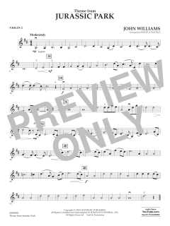 Theme from Jurassic Park von John Williams (Download) 