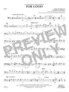 For Good von Stephen Schwartz (Download) 