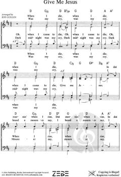 Give Me Jesus 