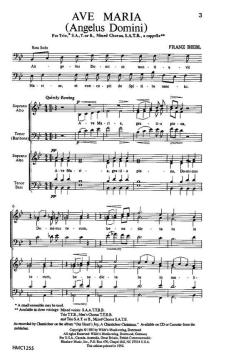 Ave Maria von Franz Biebl (Download) 