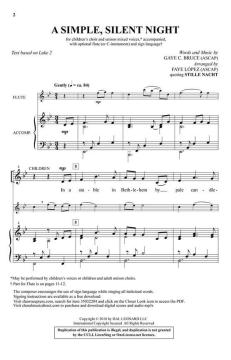 A Simple, Silent Night von Gaye C. Bruce 