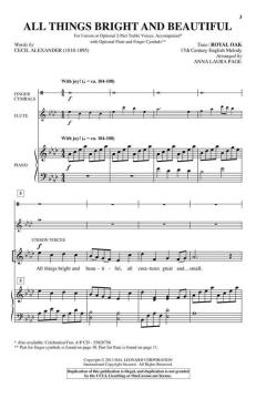 All Things Bright and Beautiful (Download) 