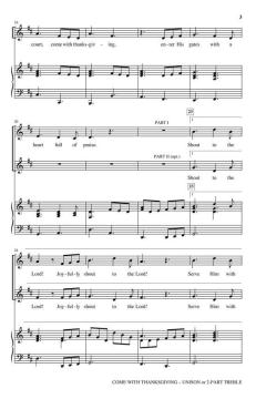 Come With Thanksgiving von Ruth Elaine Schram 