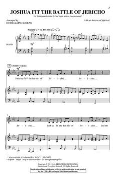 Joshua Fit the Battle of Jericho (Download) 