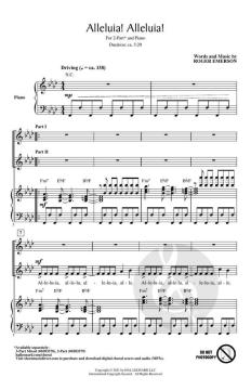 Alleluia! Alleluia! von Roger Emerson (Download) 