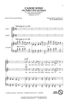 Canoe Song (My Paddle's Keen And Bright) 