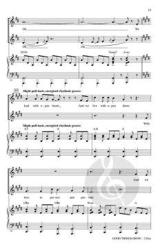 Good Things Grow von Benj Pasek (Download) 