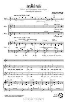 Hanukkah Wish von Audrey Snyder (Download) 
