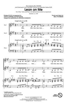 Lean On Me von Bill Withers (Download) 
