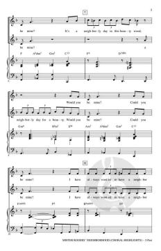 Mister Rogers' Neighborhood (Choral Highlights) von Fred Rogers (Download) 