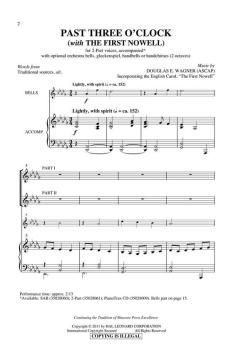Past Three O'Clock (With The First Nowell) (Douglas E. Wagner) 
