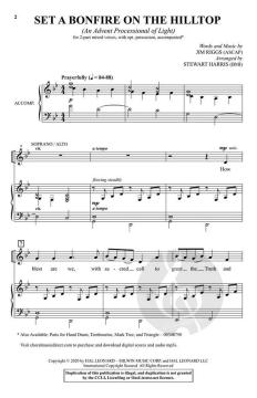 Set a Bonfire on the Hilltop von Jim Riggs (Download) 