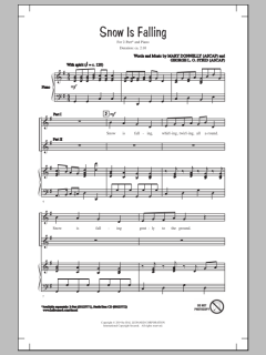 Snow Is Falling von George L.O. Strid (Download) 