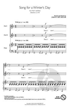 Song for a Winter's Day von Cristi Cary Miller 