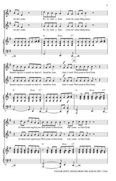 Taylor Swift: Songs From The Album 1989 (Download) 
