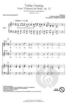 Tollite Hostias von Camille Saint-Saëns 