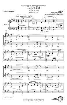 Tu Lo Sai von Giuseppe Torelli (Download) 