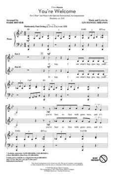You're Welcome (Miranda Lin-Manuel) 