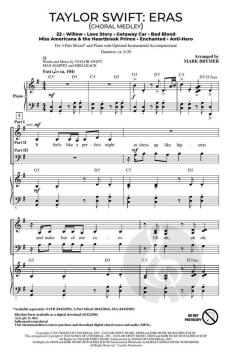 Taylor Swift: Eras (Choral Medley) 