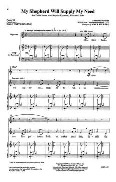 My Shepherd Will Supply My Need (Download) 